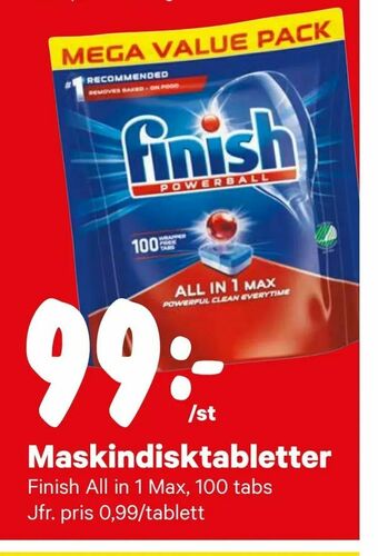 City Gross Maskindisktabletter erbjuda