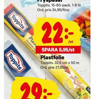 City Gross Plastfolie erbjuda