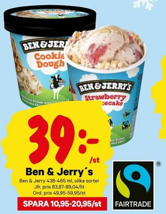 City Gross Ben & Jerry's erbjuda