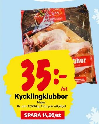 City Gross Kycklingklubbor erbjuda
