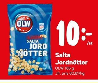 City Gross Salta Jordnötter erbjuda