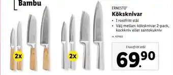 Lidl Köksknivar erbjuda