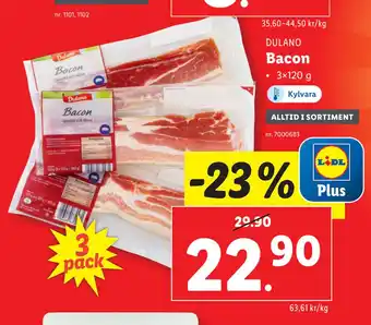 Lidl Bacon erbjuda