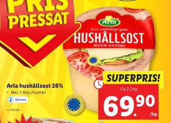 Lidl Arla hushållsost 26% erbjuda