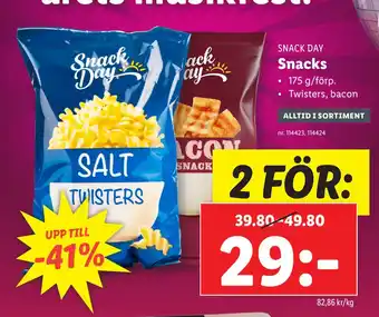 Lidl Snacks erbjuda