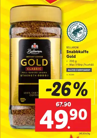 Snabbkaffe Gold