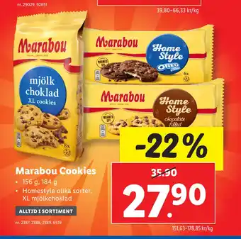 Lidl Marabou Cookies erbjuda