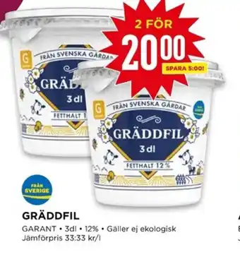 Willys GRÄDDFIL erbjuda