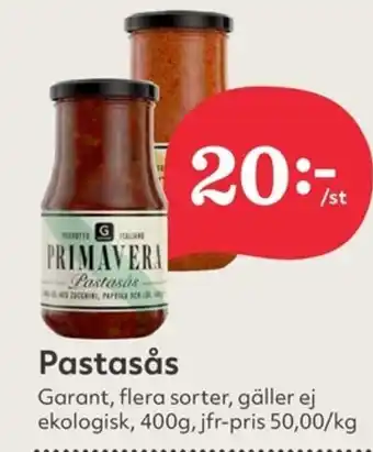 Hemköp Pastasås erbjuda