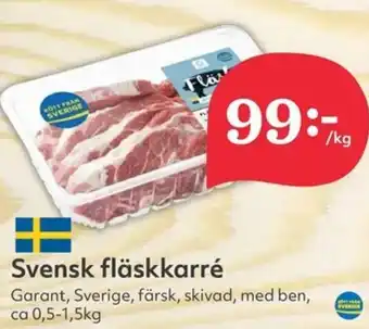 Hemköp Svensk fläskkarré erbjuda