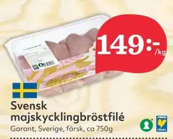 Hemköp Svensk majskycklingbröstfilé erbjuda