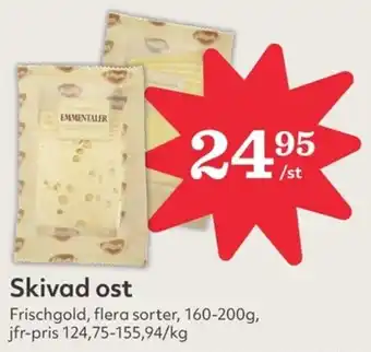 Hemköp Skivad ost erbjuda