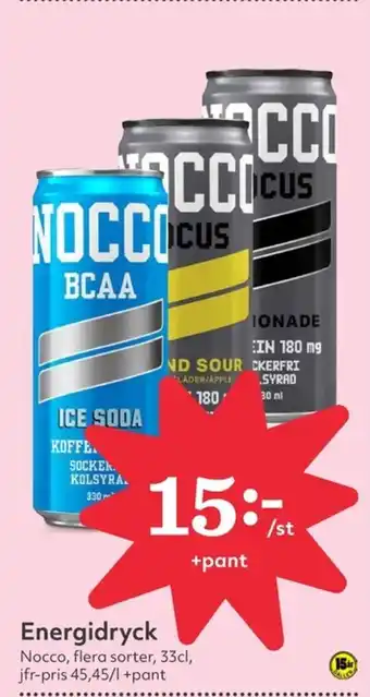Hemköp Energidryck erbjuda