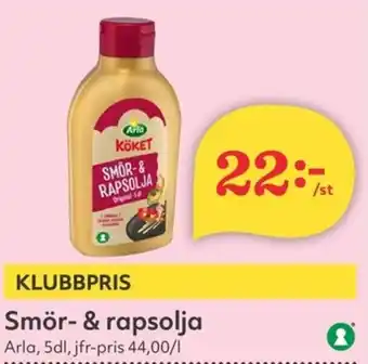 Hemköp Smör- & rapsolja erbjuda