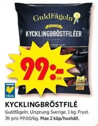 ICA Kvantum KYCKLINGBRÖSTFILÉ erbjuda