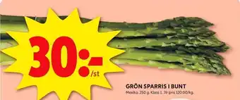 ICA Kvantum GRÖN SPARRIS I BUNT erbjuda