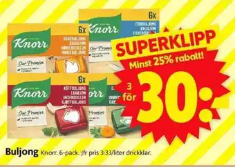 ICA Supermarket Buljong erbjuda