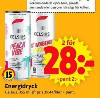ICA Supermarket Energidryck erbjuda