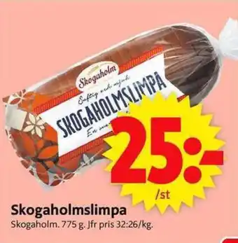 ICA Supermarket Skogaholmslimpa erbjuda