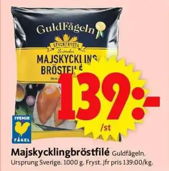 ICA Supermarket Majskycklingbröstfilé erbjuda