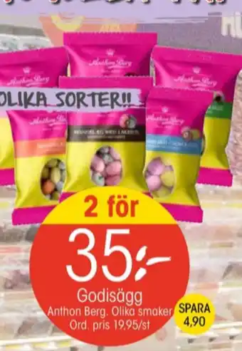 EKO Anthon berg mandelägg lakrits erbjuda