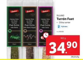 Lidl Dulano salami erbjuda