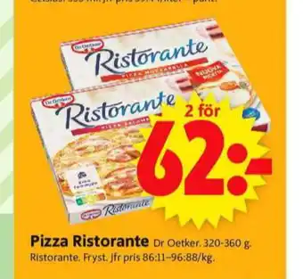 ICA Supermarket Ristorante pizza erbjuda