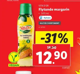 Lidl Vita dor margarin flytande erbjuda