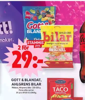 ICA Maxi Original godispåsar erbjuda