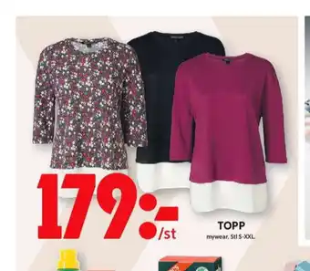 ICA Maxi Mywear toppar erbjuda