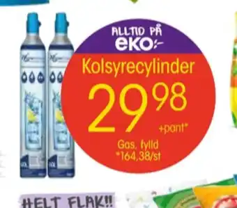 EKO Wassermaxx kolsyrepatron erbjuda