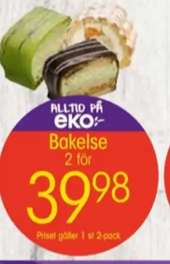 EKO Eko butiksbakat kaffebröd erbjuda