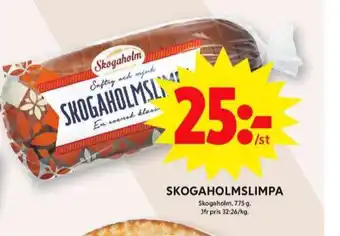 ICA Maxi Skogaholmslimpa erbjuda