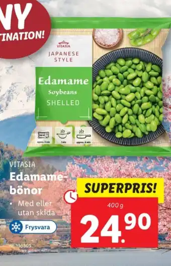 Lidl Vitasia grönsaker erbjuda