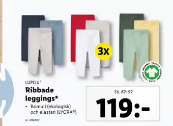 Lidl Lupilu leggings erbjuda