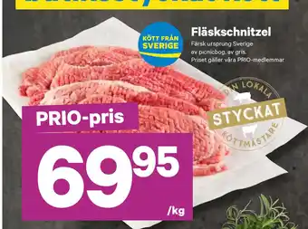 City Gross Fläskschnitzel erbjuda