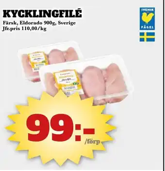 Bonum Matmarknad KYCKLINGFILÉ erbjuda