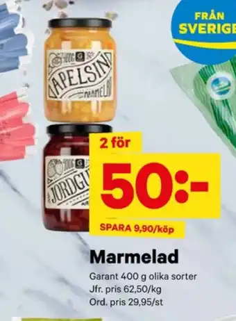 City Gross Garant marmelad erbjuda