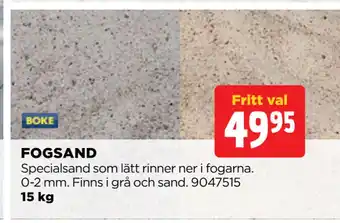 Jem&Fix FOGSAND erbjuda