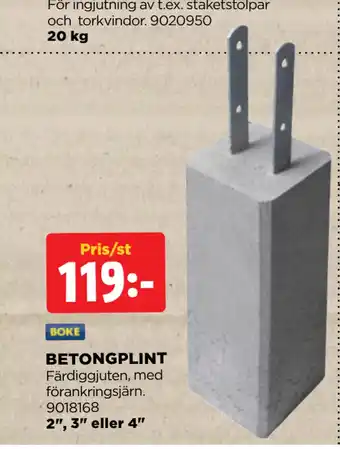 Jem&Fix BETONGPLINT erbjuda