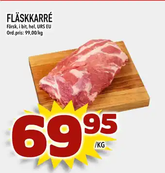 Din Mat FLÄSKKARRÉ erbjuda