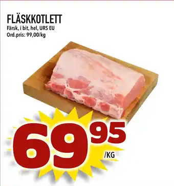 Din Mat FLÄSKKOTLETT erbjuda