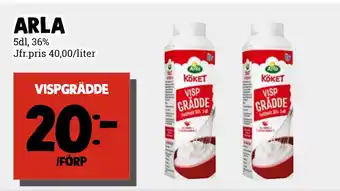 MatArket vispgrädde erbjuda