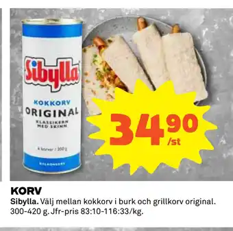 Coop Daglivs KORV erbjuda