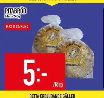 Matdax PITABRÖD erbjuda