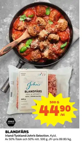 Coop Daglivs BLANDFÄRS erbjuda