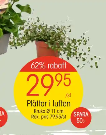 EKO Plättar i luften erbjuda