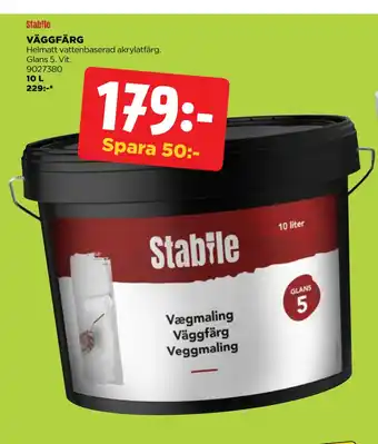 Jem&Fix VÄGGFÄRG erbjuda