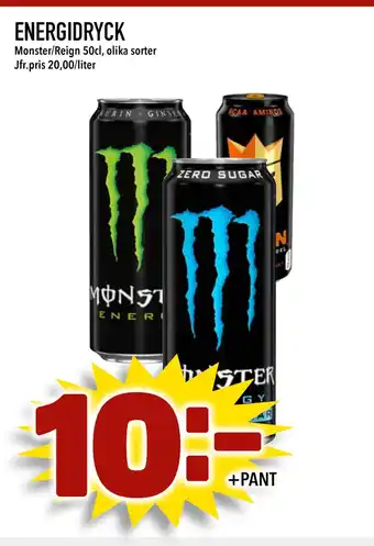 Matdax ENERGIDRYCK erbjuda