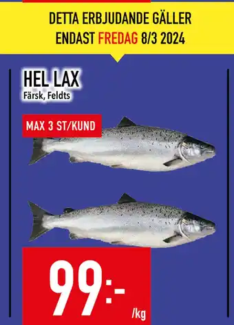 Matdax HEL LAX erbjuda